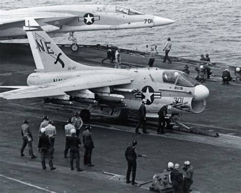 A-7 Corsair II carrier ops